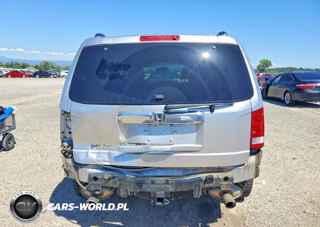 2010 Honda Pilot Exl VIN:5FNYF3H52AB015587 - 6