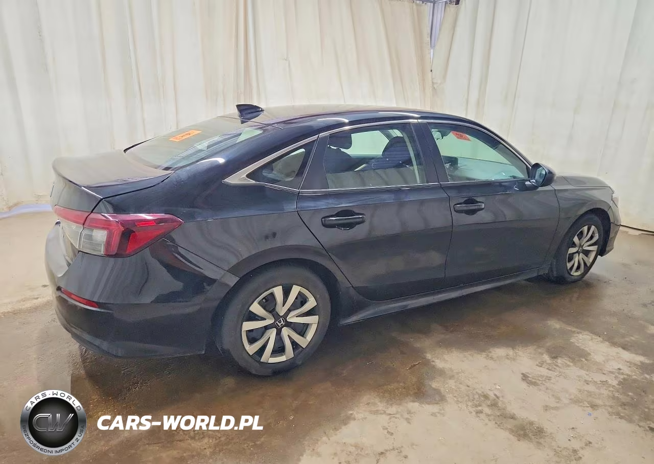 2025 Honda Civic Lx VIN:2HGFE2F27SH602913 - 3