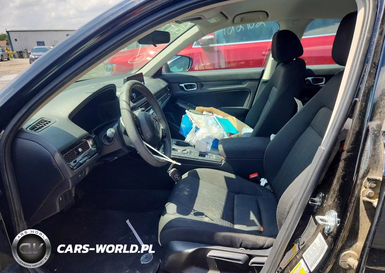 2025 Honda Civic Lx VIN:2HGFE2F27SH602913 - 7