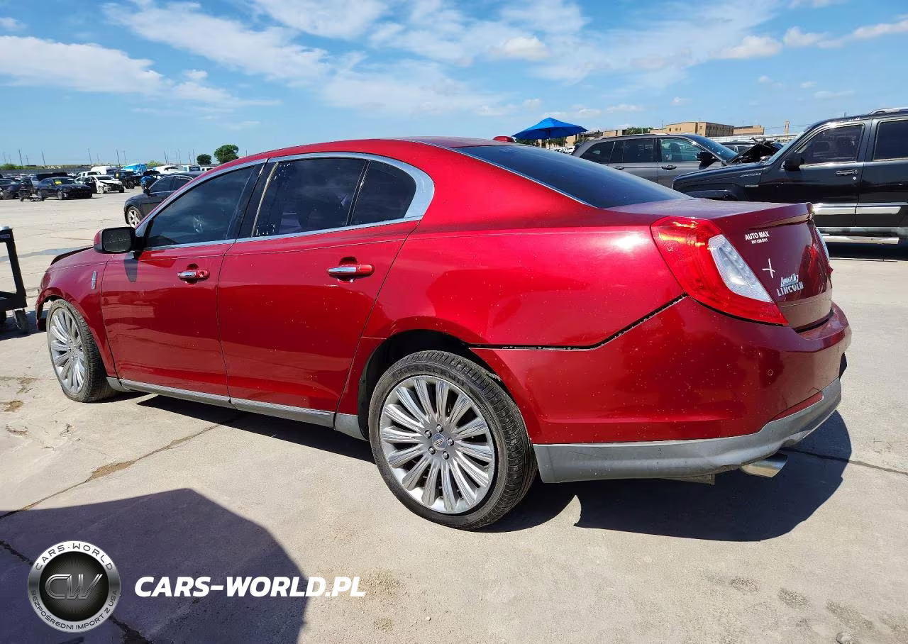 2013 Lincoln Mks VIN:1LNHL9DK1DG605373 - 2