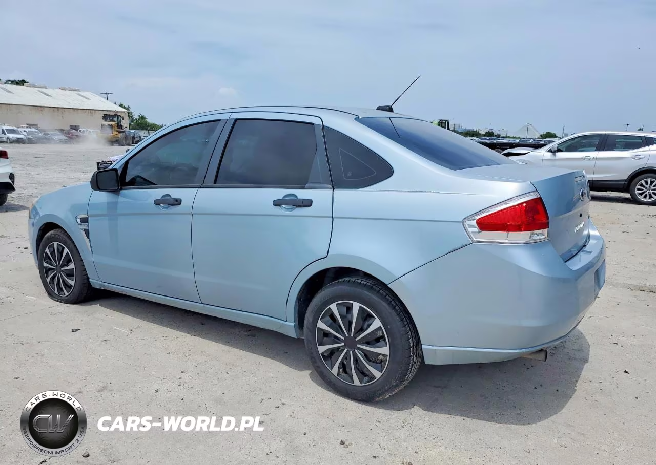2008 Ford Focus Se VIN:1FAHP35NX8W234259 - 2