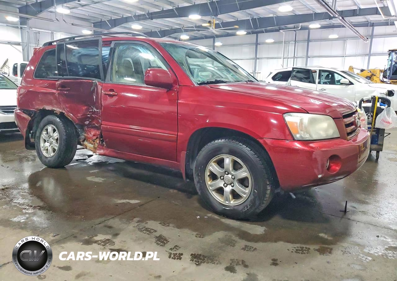 2007 Toyota Highlander Base VIN:JTEDP21A370140310 - 4