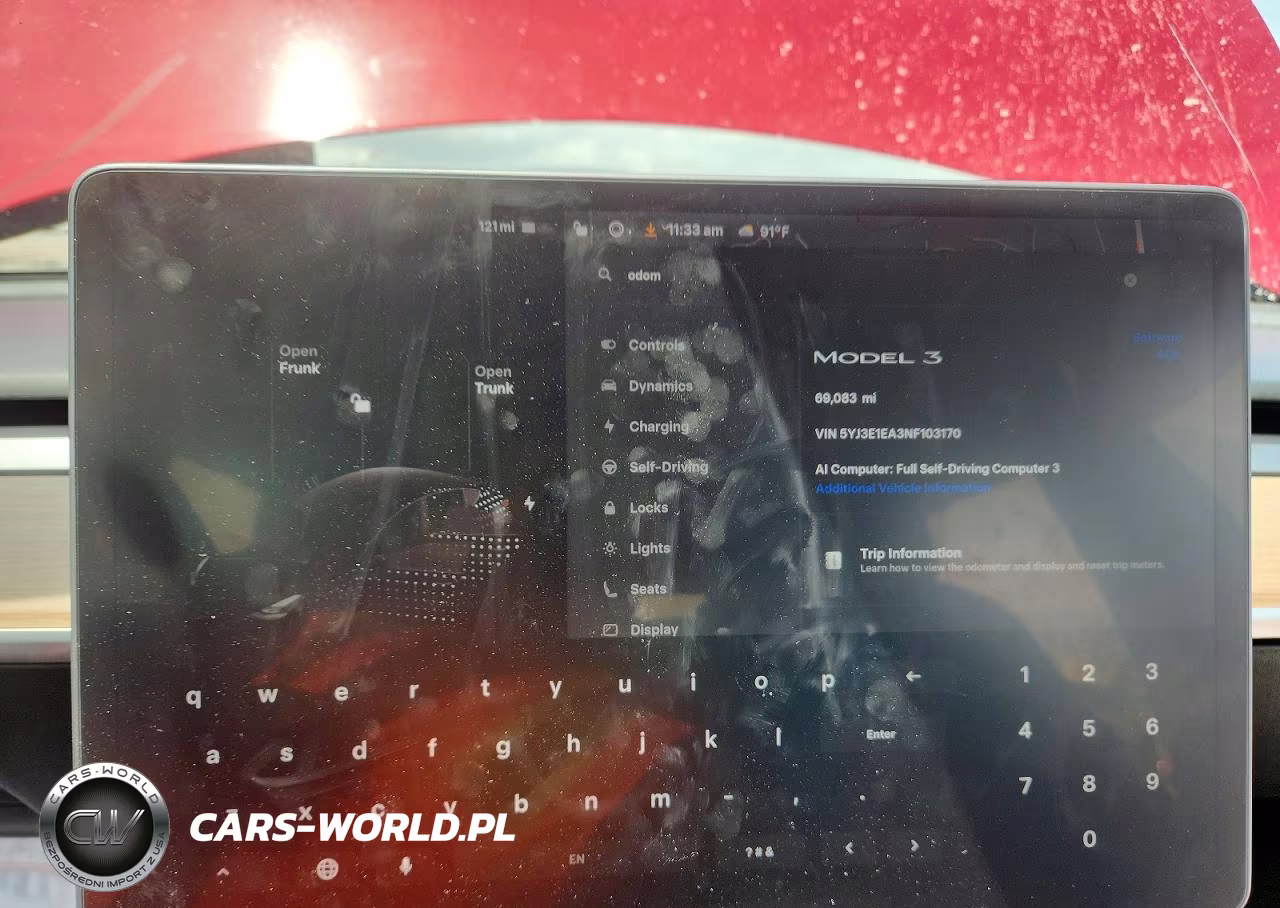 2022 Tesla Model 3 VIN:5YJ3E1EA3NF103170 - 9