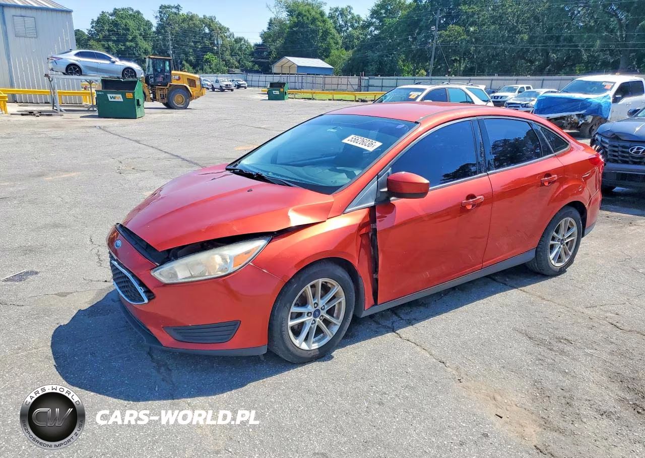 2018 Ford Focus Se VIN:1FADP3FE0JL281854 - 1