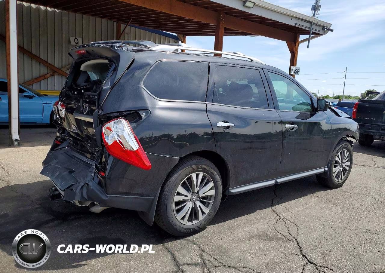2019 Nissan Pathfinder Sl VIN:5N1DR2MM4KC601537 - 3