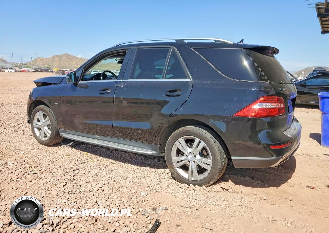 2012 Mercedes-Benz Ml 350 4Matic VIN:4JGDA5HB5CA067205 - 2