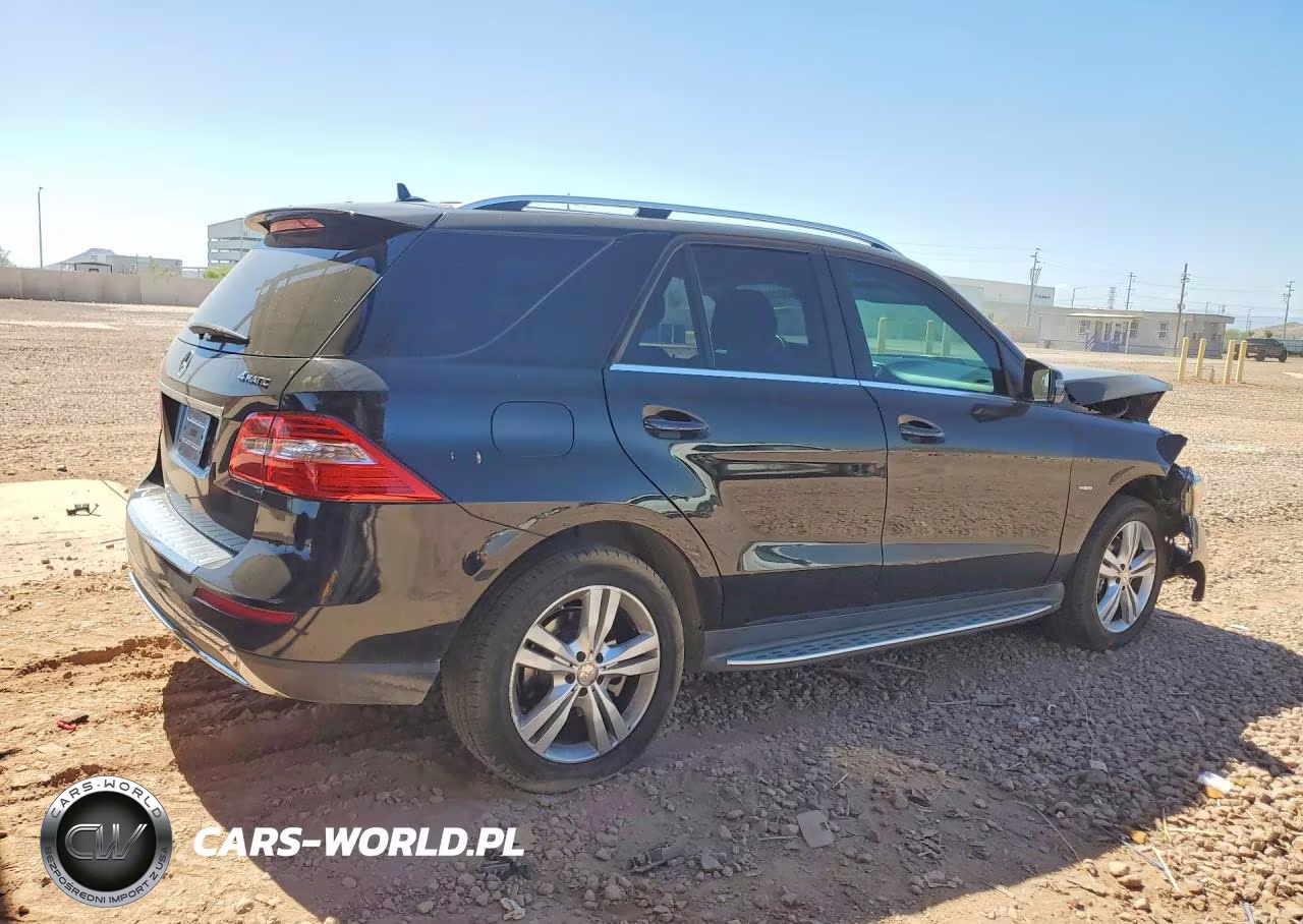 2012 Mercedes-Benz Ml 350 4Matic VIN:4JGDA5HB5CA067205 - 3