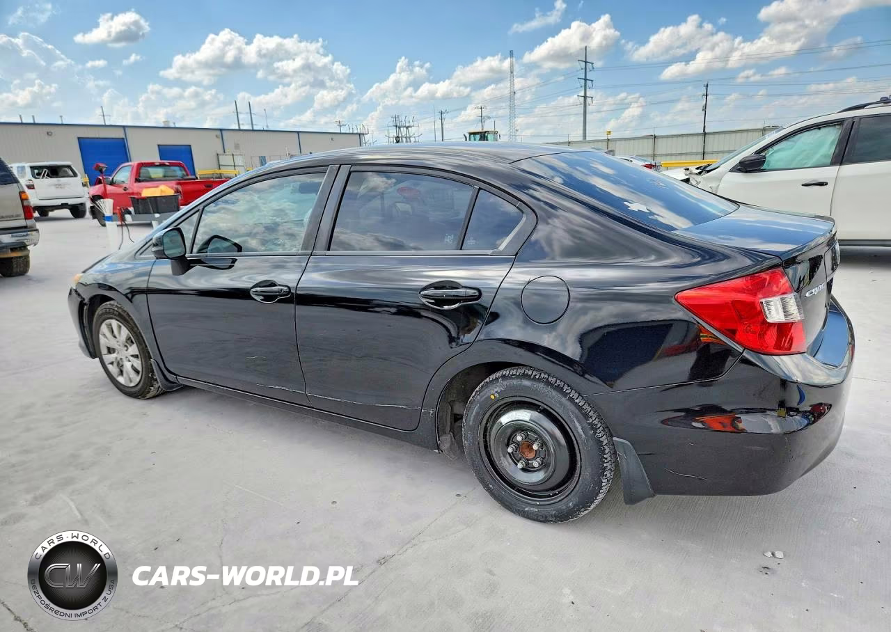 2012 Honda Civic Lx VIN:2HGFB2F54CH594919 - 2