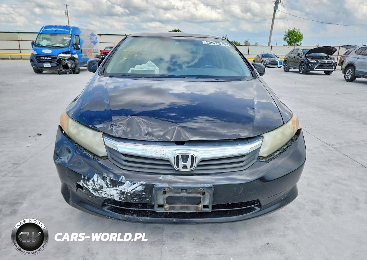 2012 Honda Civic Lx VIN:2HGFB2F54CH594919 - 5