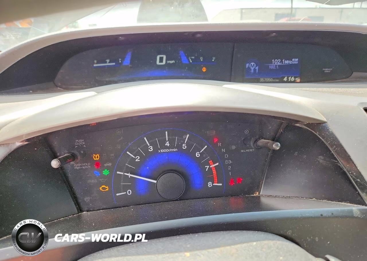 2012 Honda Civic Lx VIN:2HGFB2F54CH594919 - 9