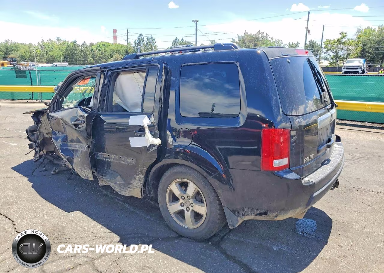 2009 Honda Pilot Exl VIN:5FNYF48509B006419 - 2