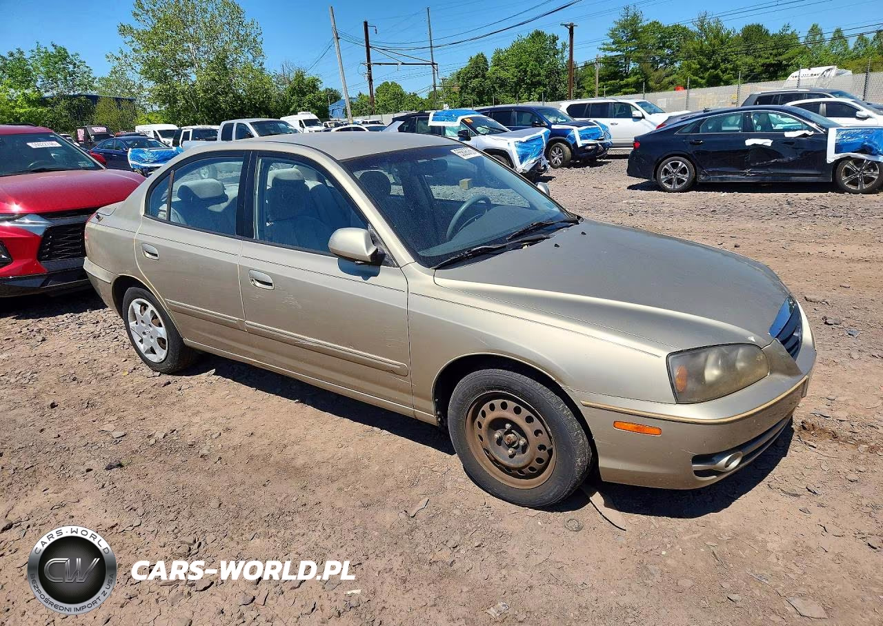 2005 Hyundai Elantra Gls VIN:KMHDN46D55U962049 - 4