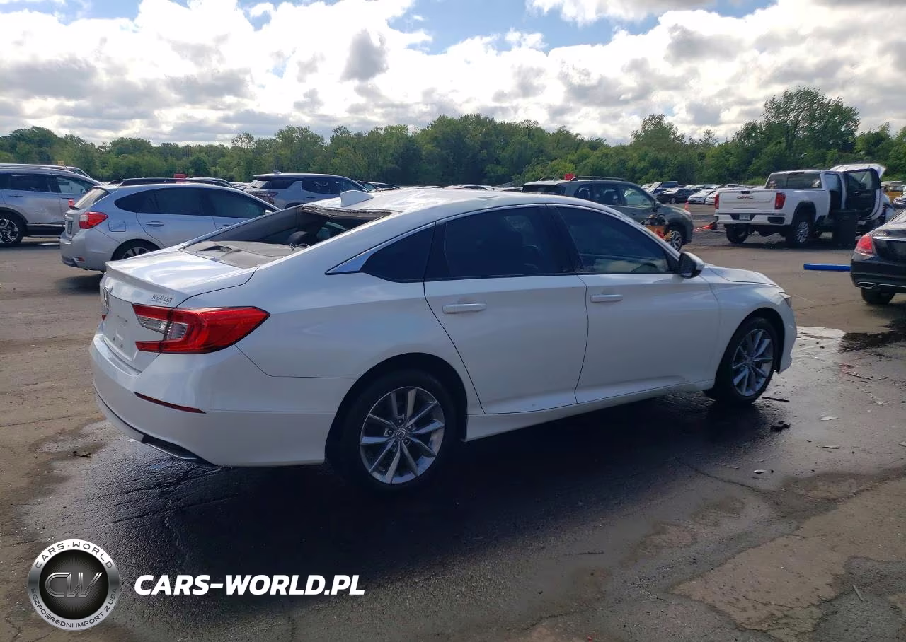 2021 Honda Accord Lx VIN:1HGCV1F19MA059652 - 3