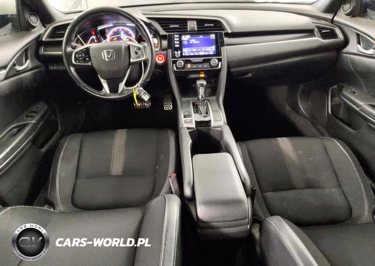 2021 Honda Civic Sport VIN:2HGFC2F82MH553374 - 8