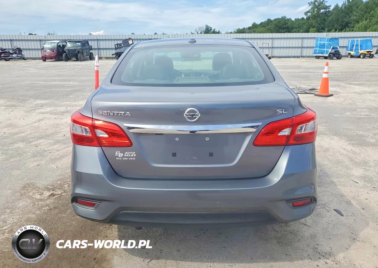 2017 Nissan Sentra Sl VIN:3N1AB7AP1HY278087 - 6
