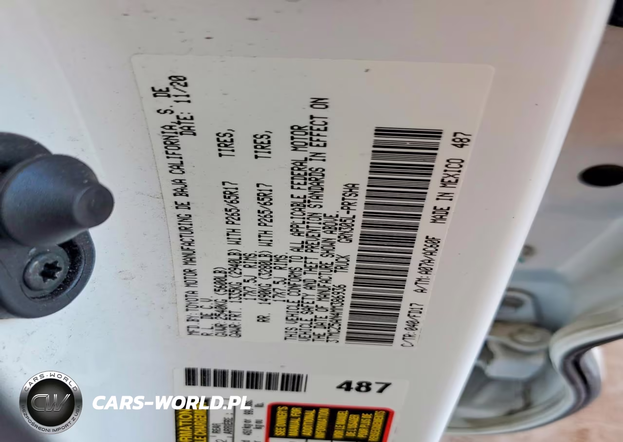 2021 Toyota Tacoma Trd Sport VIN:3TMCZ5AN4MM386936 - 13