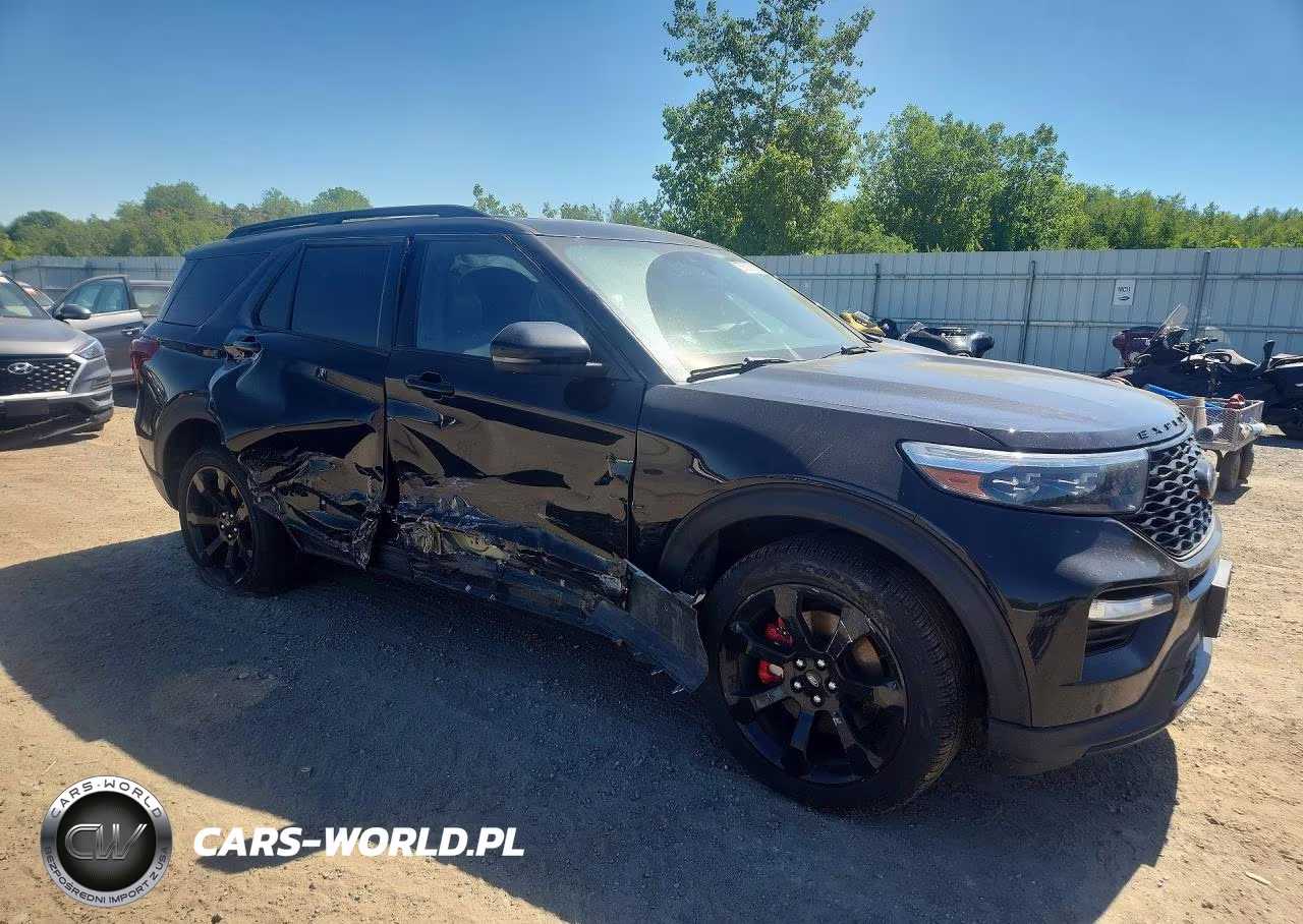 2023 Ford Explorer St VIN:1FM5K8GC7PGA14845 - 4