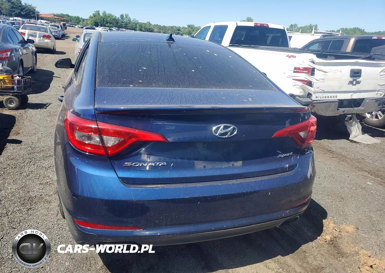 2016 Hyundai Sonata Sport VIN:5NPE34AFXGH273998 - 6