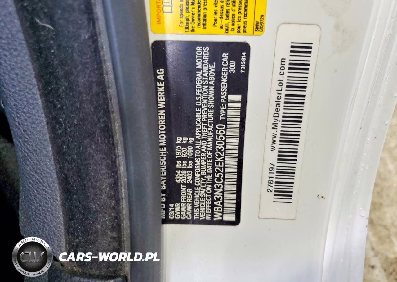 2014 BMW 428 I VIN:WBA3N3C52EK230560 - 12