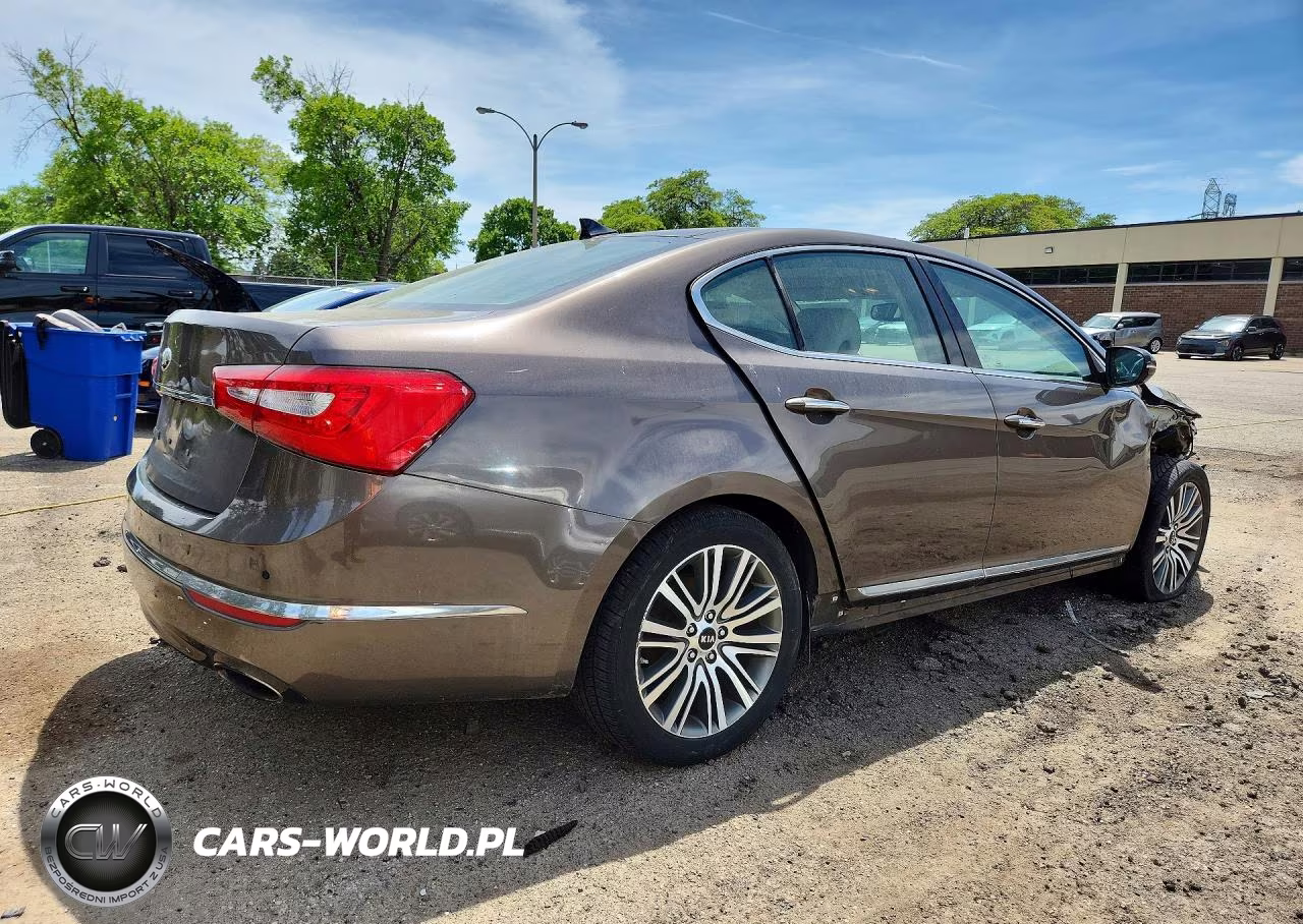 2014 Kia Cadenza Premium VIN:KNALN4D79E5166117 - 3