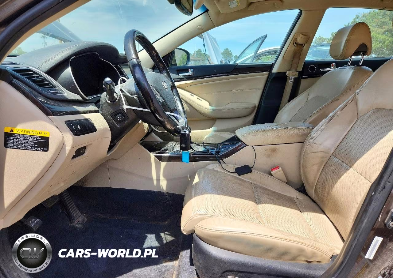 2014 Kia Cadenza Premium VIN:KNALN4D79E5166117 - 7