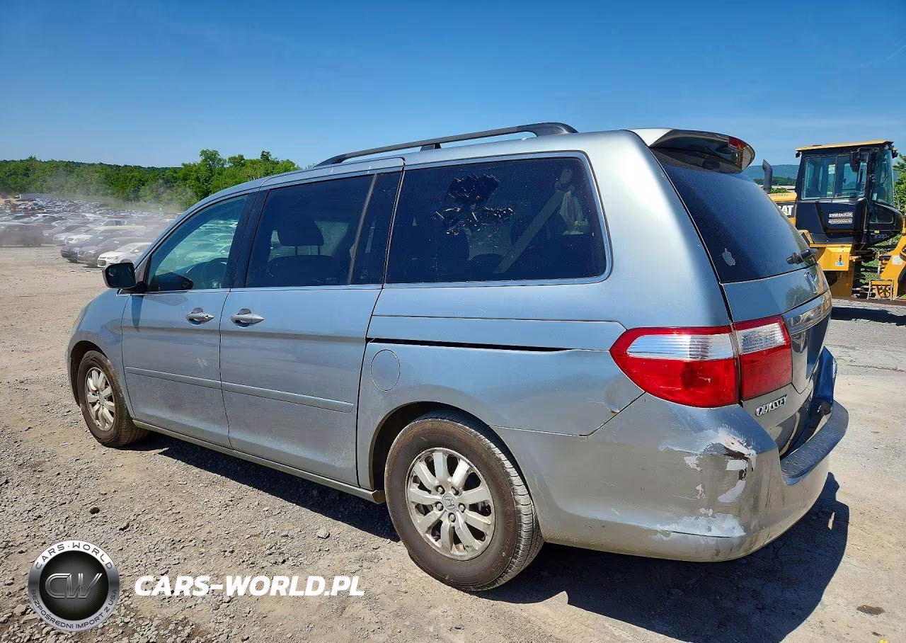 2007 Honda Odyssey Exl VIN:5FNRL38747B092680 - 2