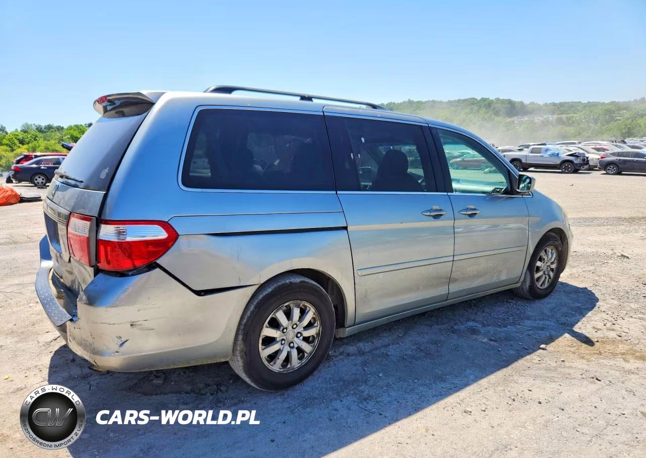 2007 Honda Odyssey Exl VIN:5FNRL38747B092680 - 3