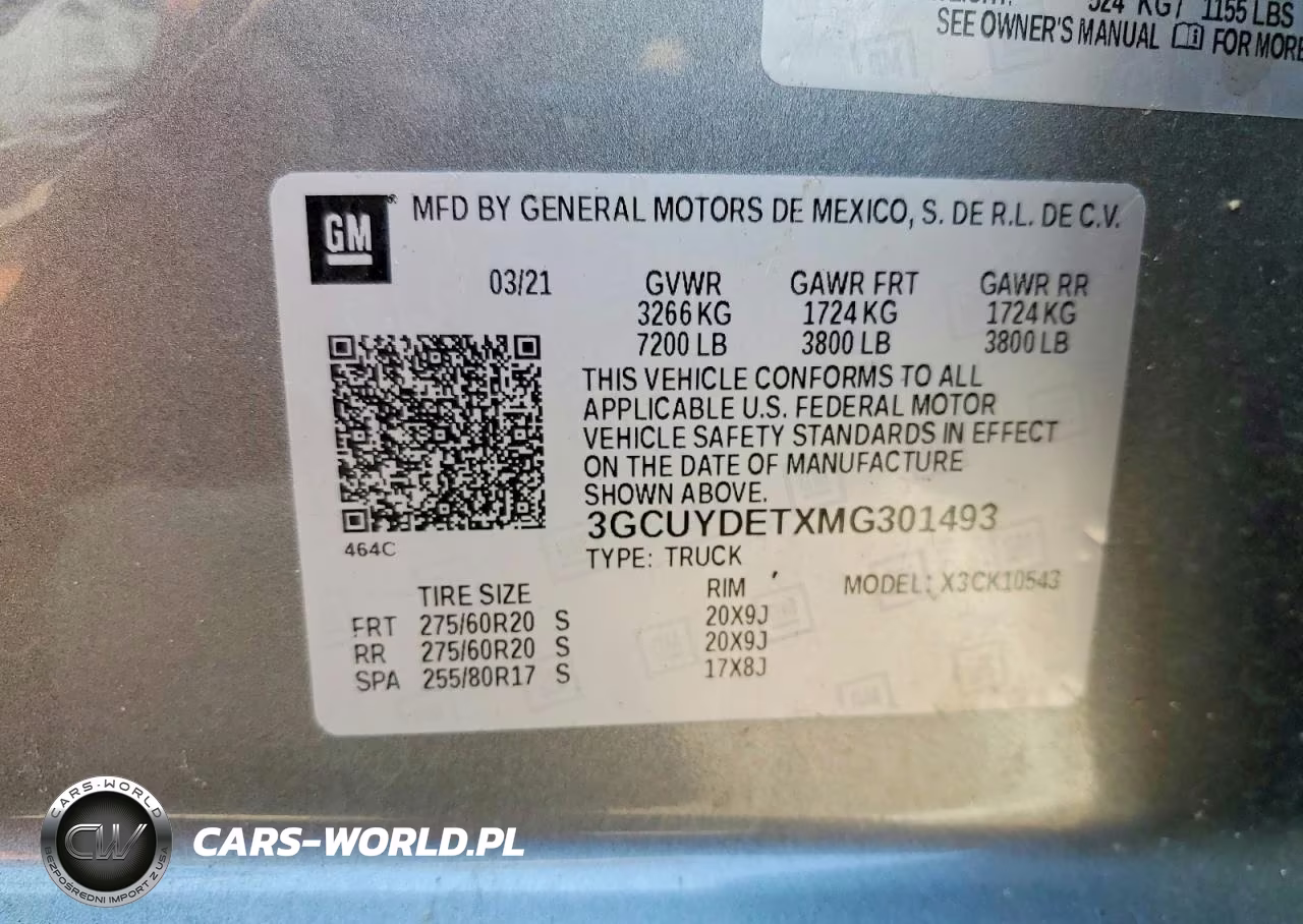 2021 Chevrolet Silverado K1500 Lt VIN:3GCUYDETXMG301493 - 12