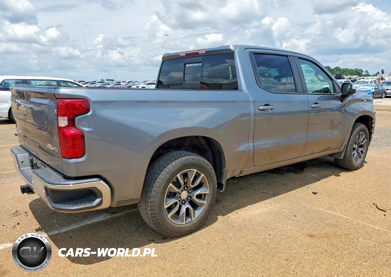 2021 Chevrolet Silverado K1500 Lt VIN:3GCUYDETXMG301493 - 3