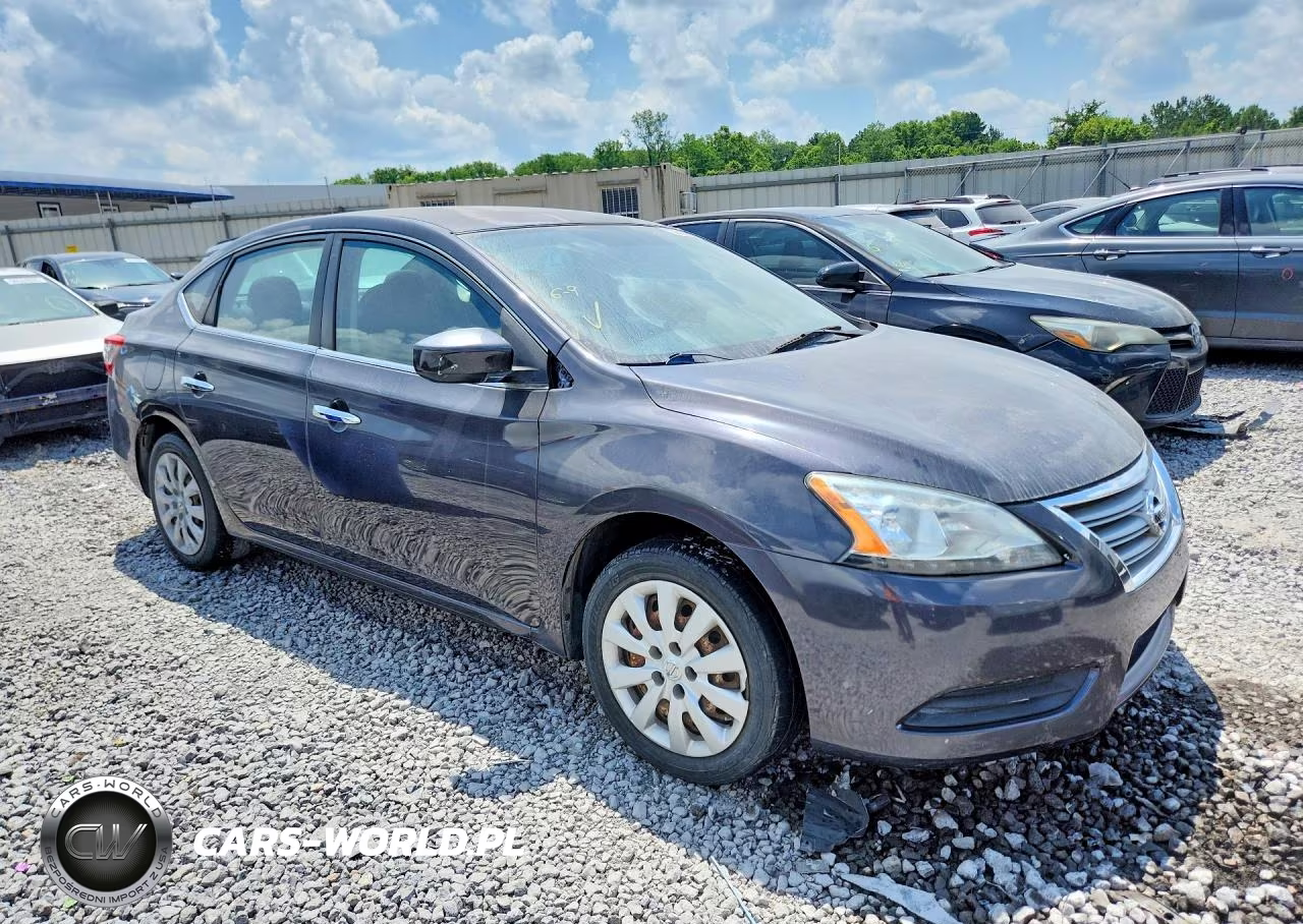 2014 Nissan Sentra Sv VIN:1N4AB7AP9EN851183 - 4