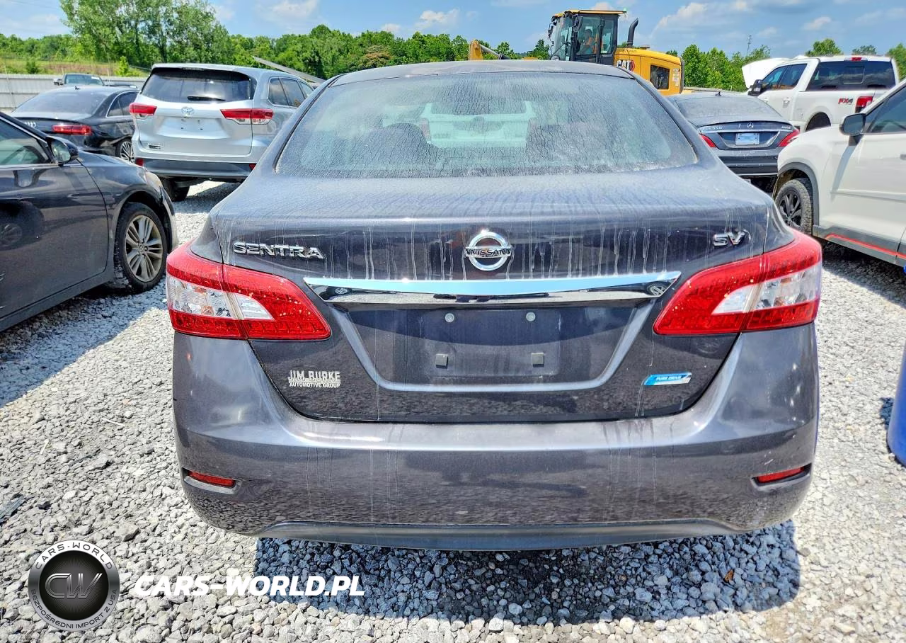 2014 Nissan Sentra Sv VIN:1N4AB7AP9EN851183 - 6