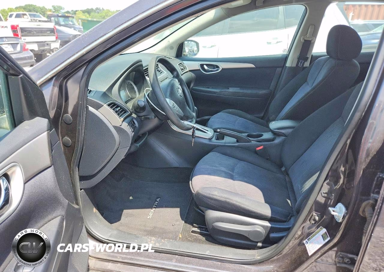 2014 Nissan Sentra Sv VIN:1N4AB7AP9EN851183 - 7