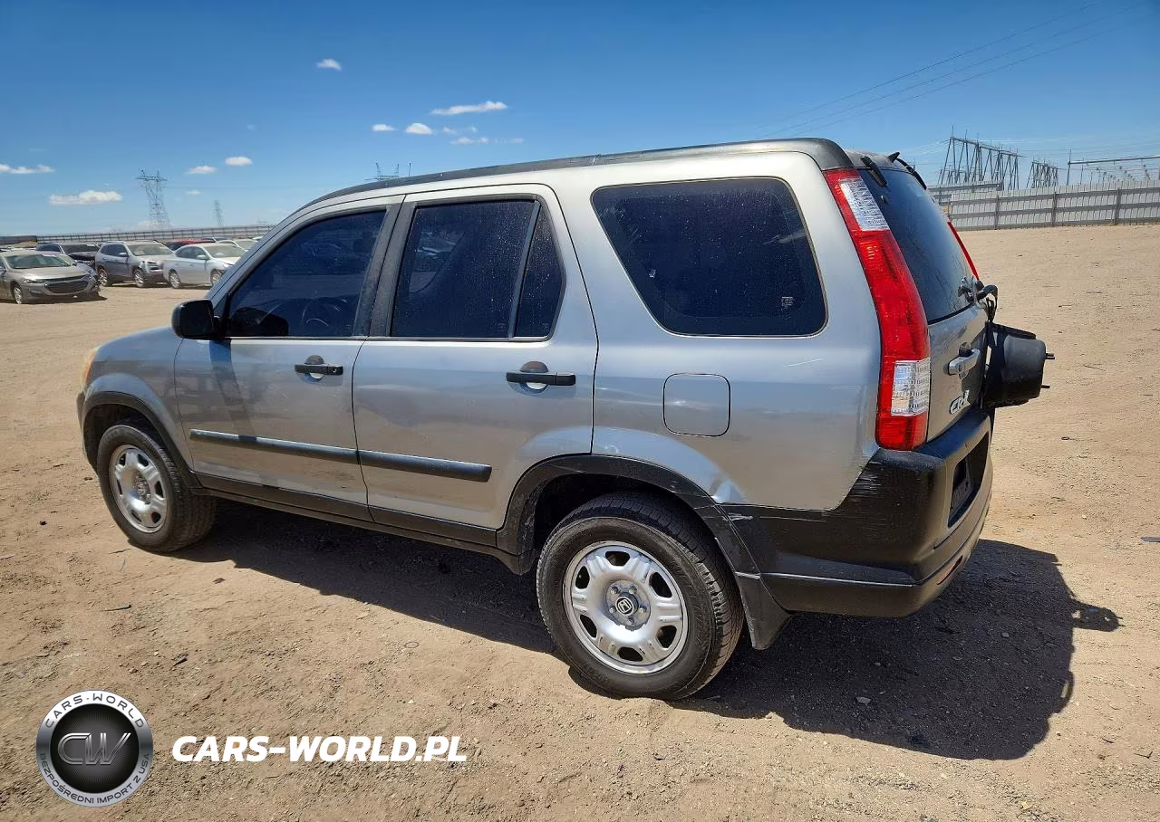 2005 Honda Cr-V Lx VIN:JHLRD68555C013835 - 2