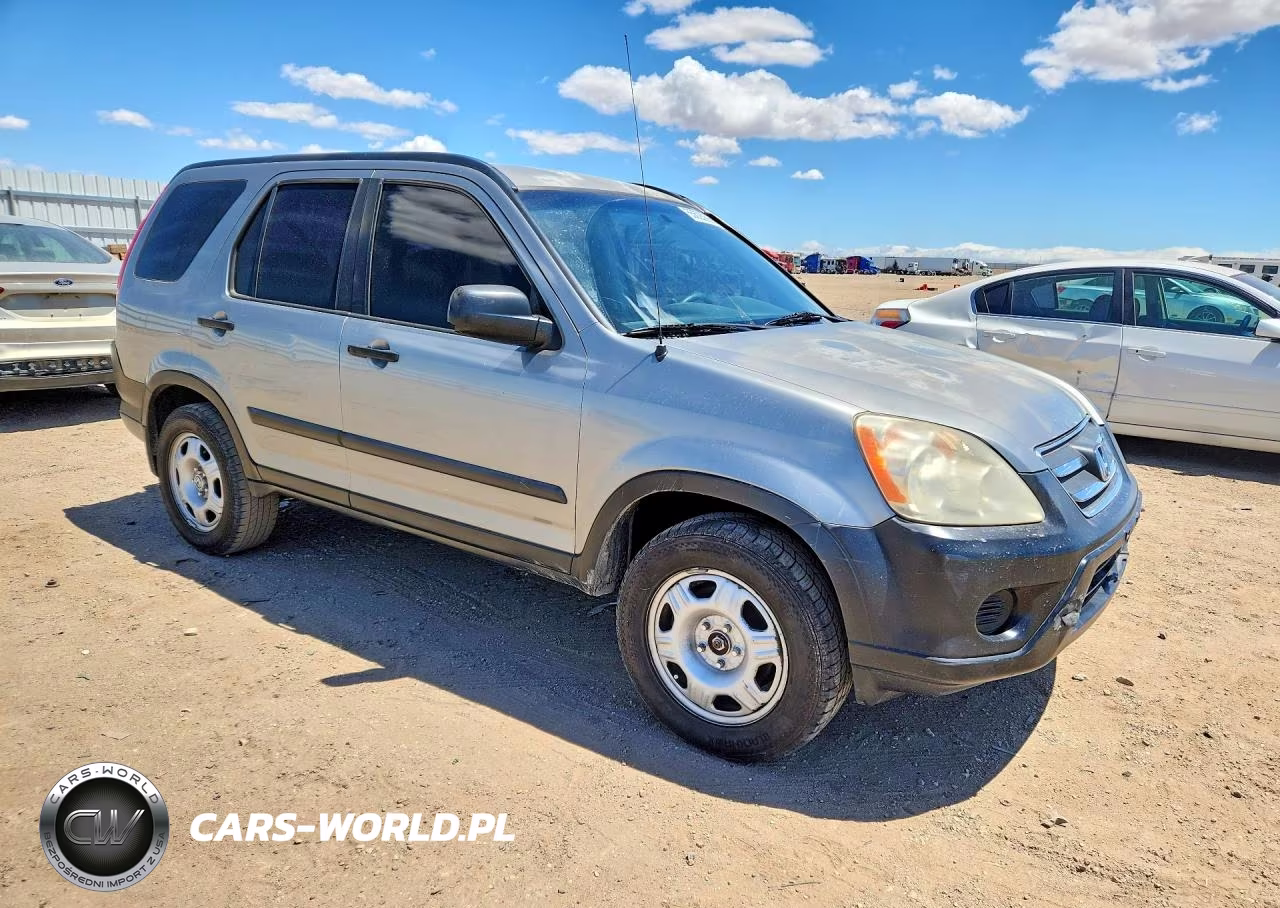 2005 Honda Cr-V Lx VIN:JHLRD68555C013835 - 4