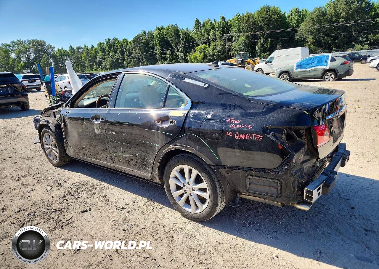 2012 Lexus Es 350 VIN:JTHBK1EG8C2507833 - 2