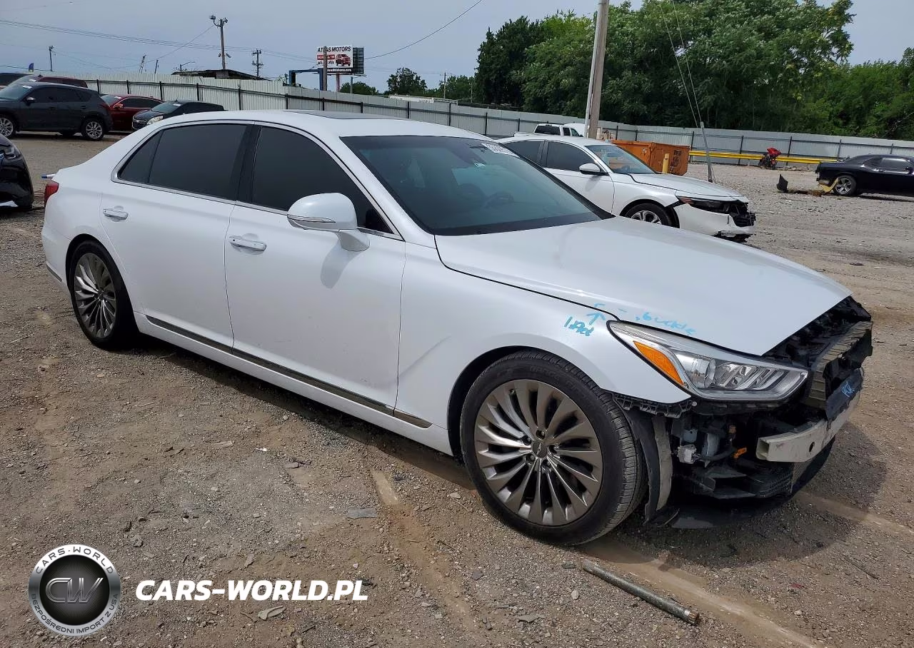 2017 Genesis G90 Premium VIN:KMHG34JA0HU026649 - 4