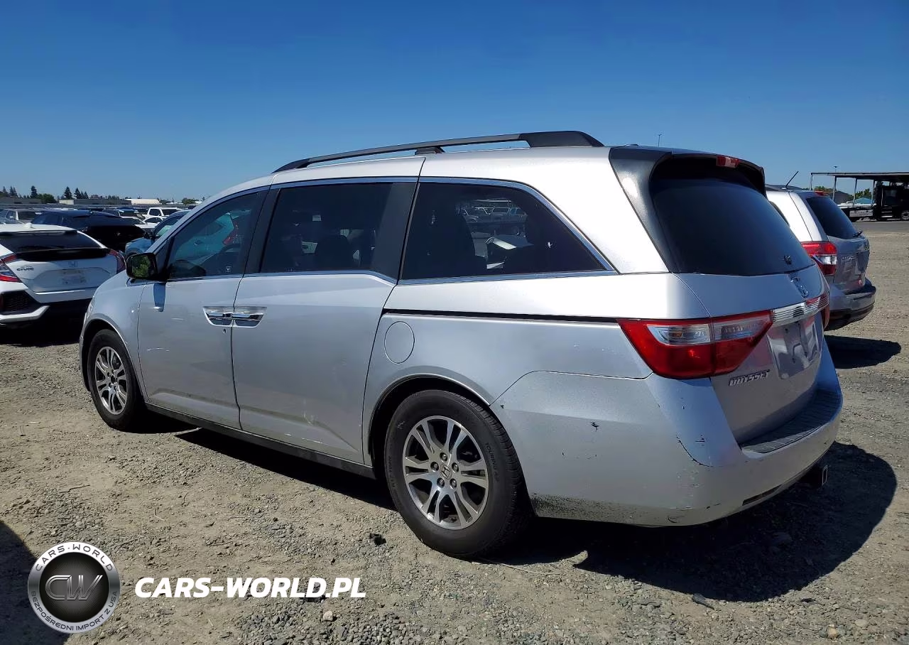 2012 Honda Odyssey Exl VIN:5FNRL5H67CB091178 - 2