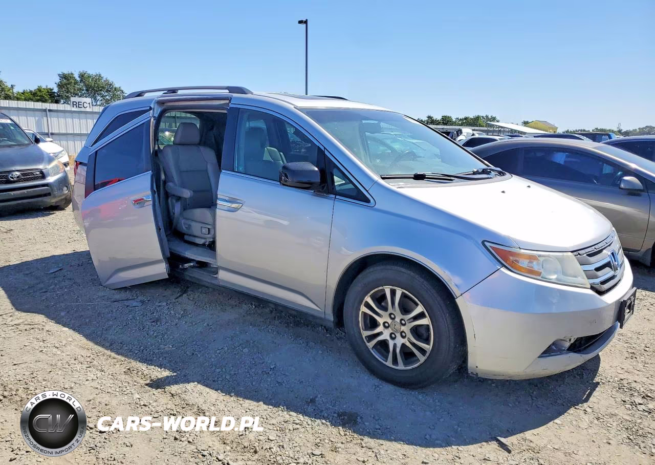 2012 Honda Odyssey Exl VIN:5FNRL5H67CB091178 - 4