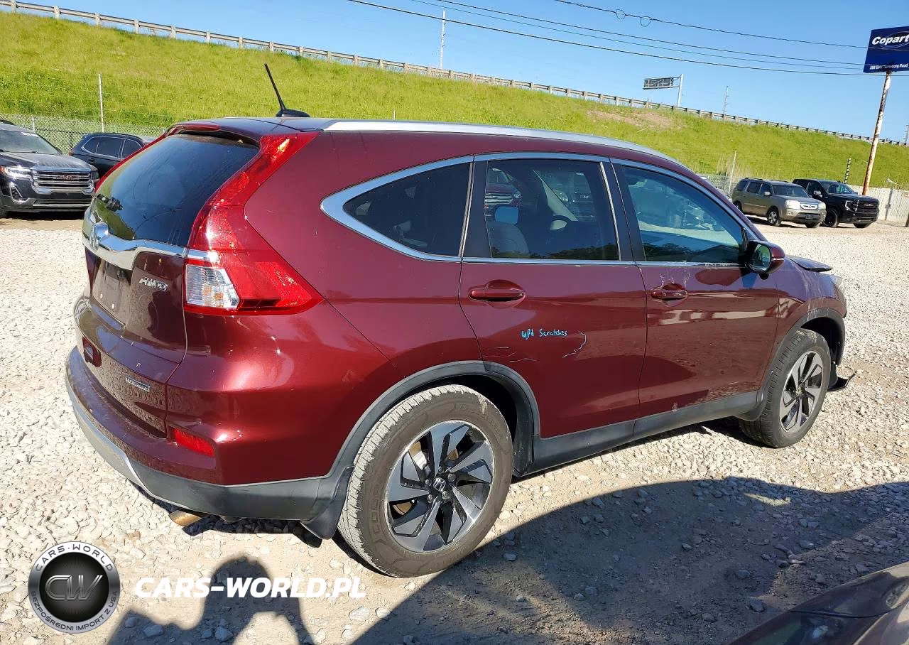 2016 Honda Cr-V Touring VIN:5J6RM4H90GL071126 - 3