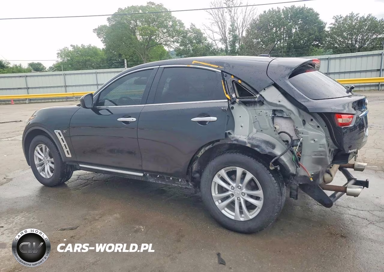 2017 Infiniti Qx70 Base VIN:JN8CS1MW2HM412277 - 2
