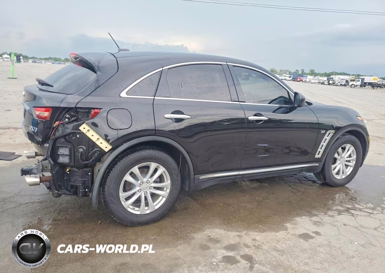 2017 Infiniti Qx70 Base VIN:JN8CS1MW2HM412277 - 3