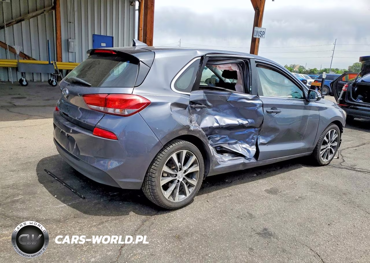 2018 Hyundai Elantra Gt Base VIN:KMHH35LE1JU016082 - 3