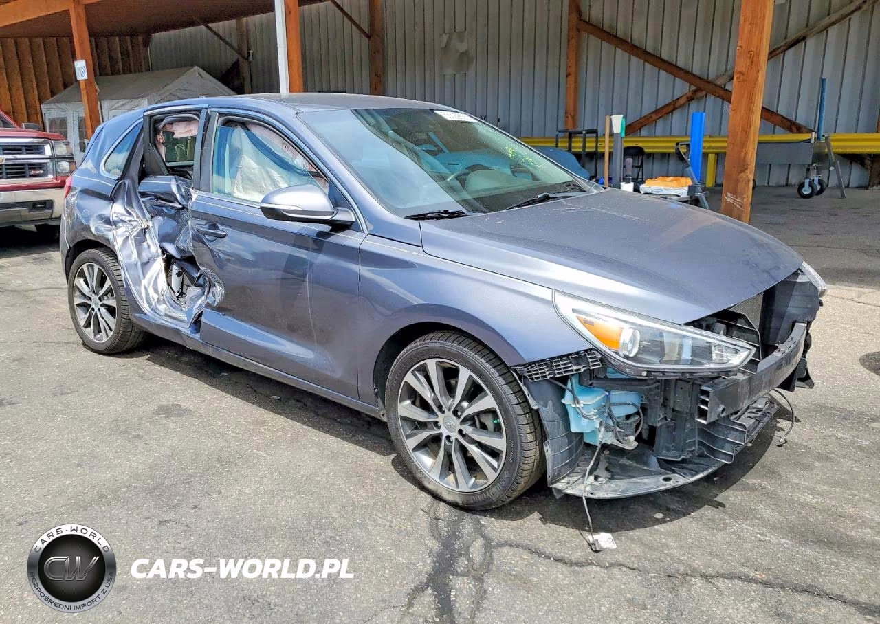 2018 Hyundai Elantra Gt Base VIN:KMHH35LE1JU016082 - 4