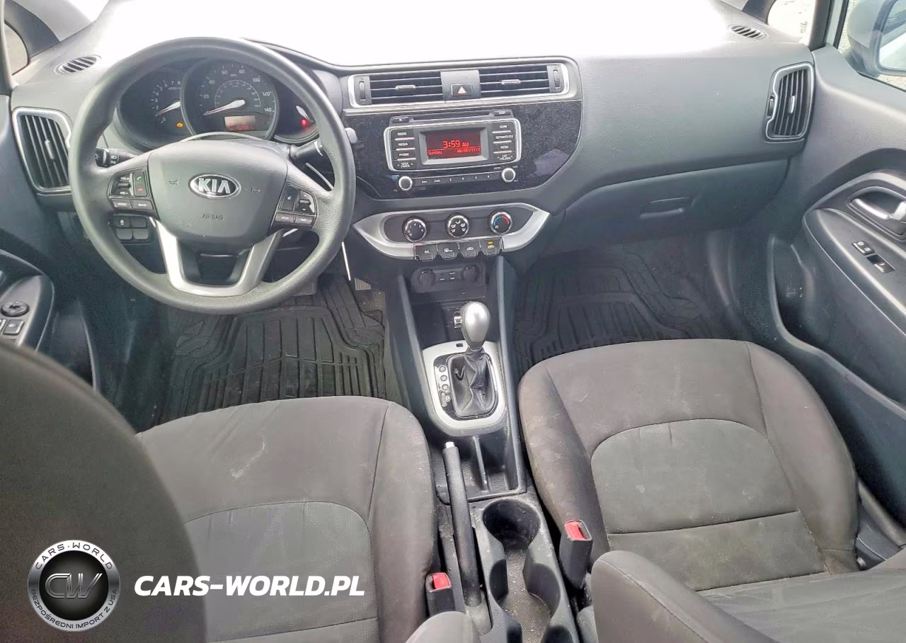 2016 Kia Rio Lx VIN:KNADM4A30G6584023 - 8