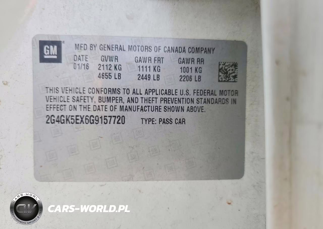 2016 Buick Regal VIN:2G4GK5EX6G9157720 - 12