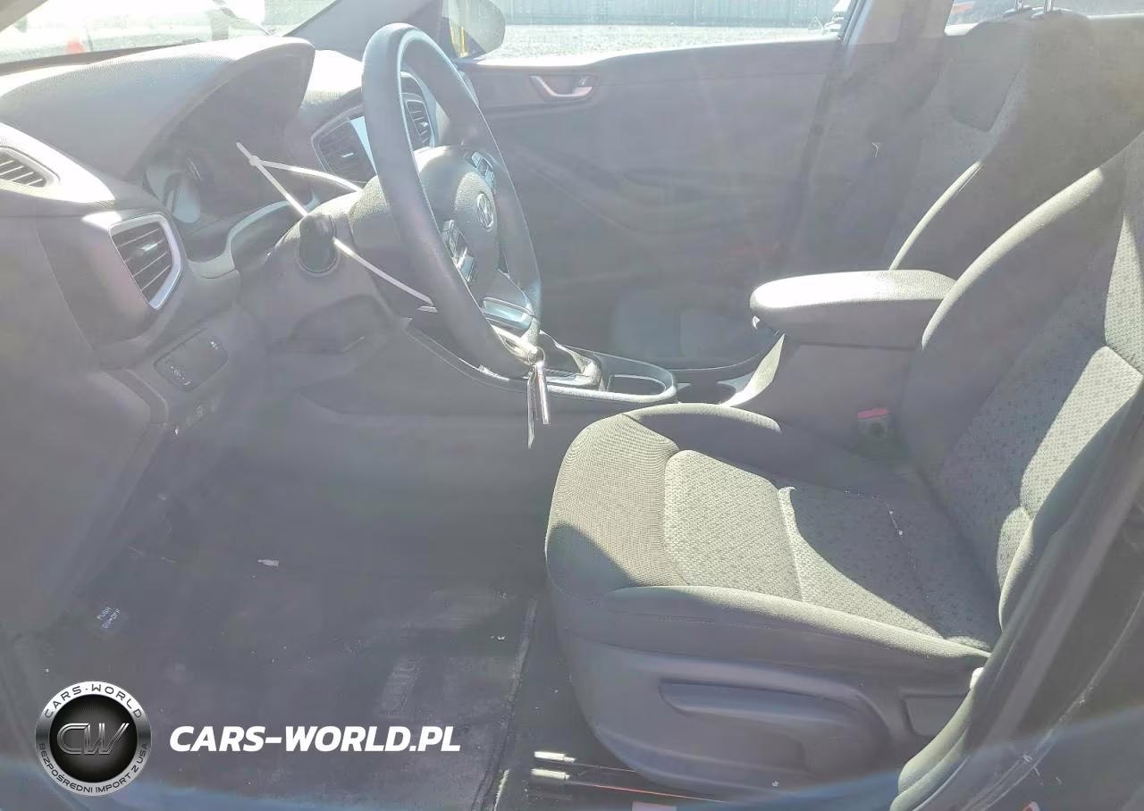 2018 Hyundai Ioniq Blue VIN:KMHC65LC1JU075777 - 7