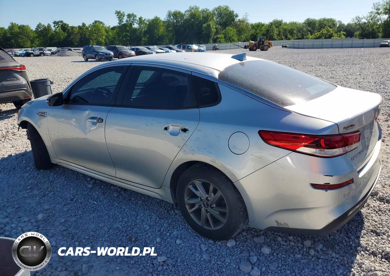 2019 Kia Optima Lx VIN:5XXGT4L37KG340914 - 2