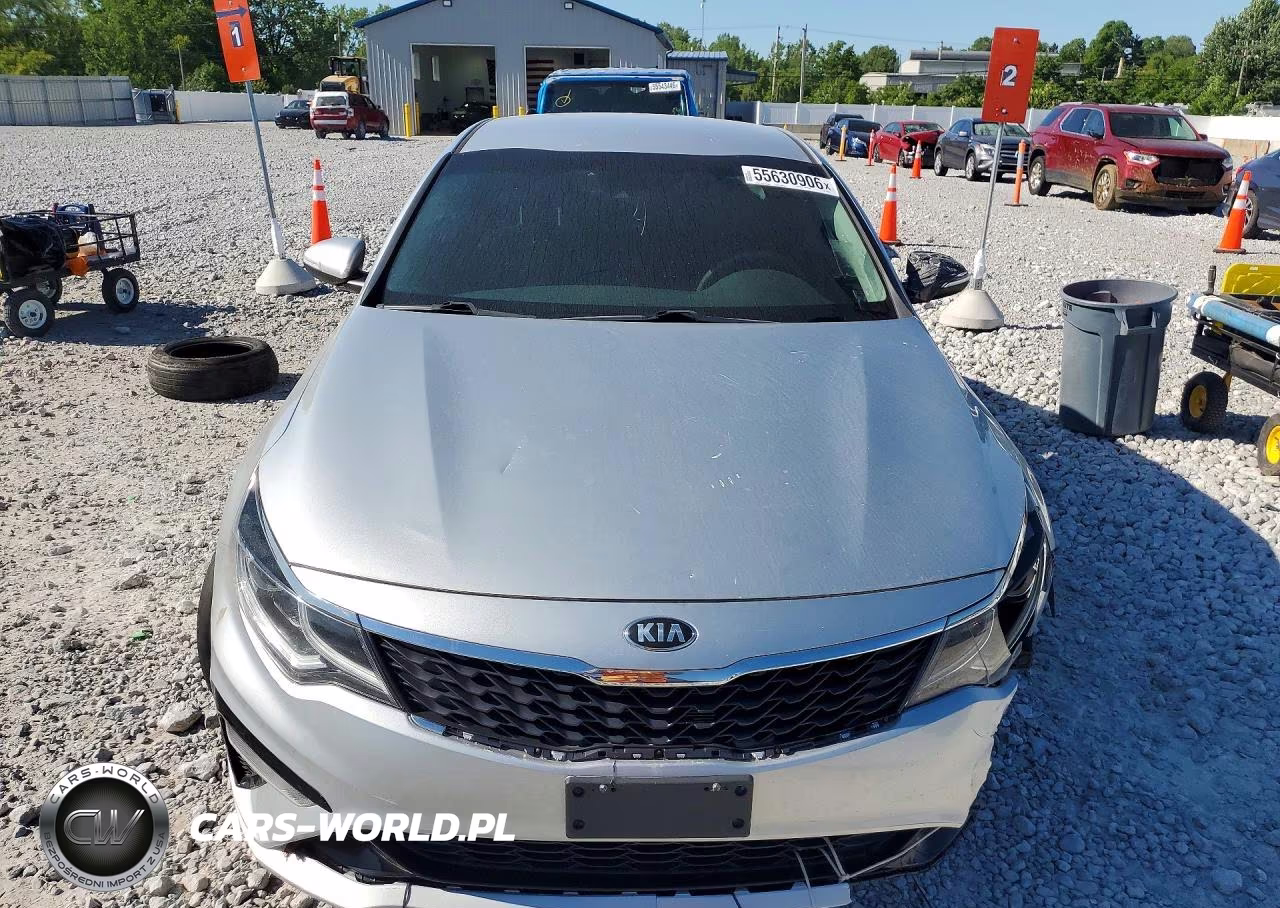 2019 Kia Optima Lx VIN:5XXGT4L37KG340914 - 5