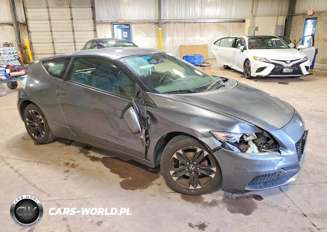 2014 Honda Cr-Z VIN:JHMZF1D49ES003272 - 4
