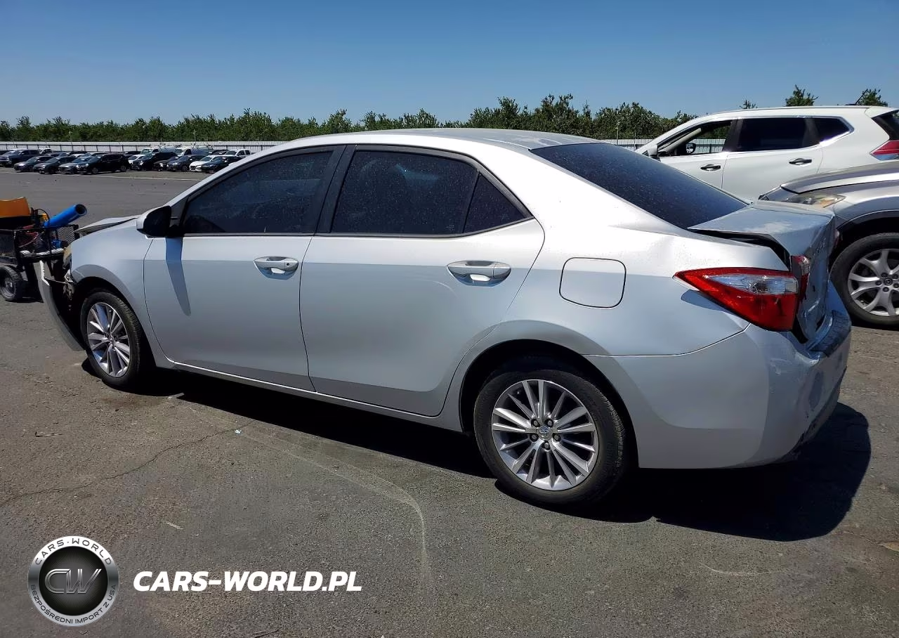 2014 Toyota Corolla Le Plus VIN:5YFBURHEXEP151765 - 2